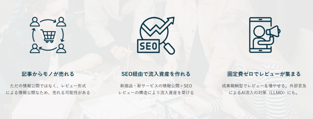 REVIEW PRESSを活用するメリット